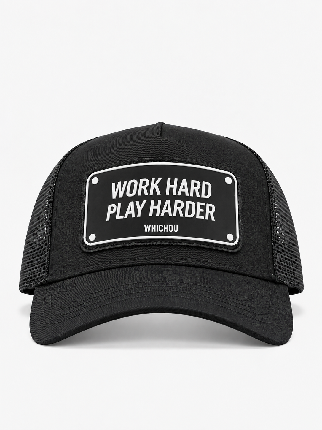 Work Hard Play Harder Trucker Cap