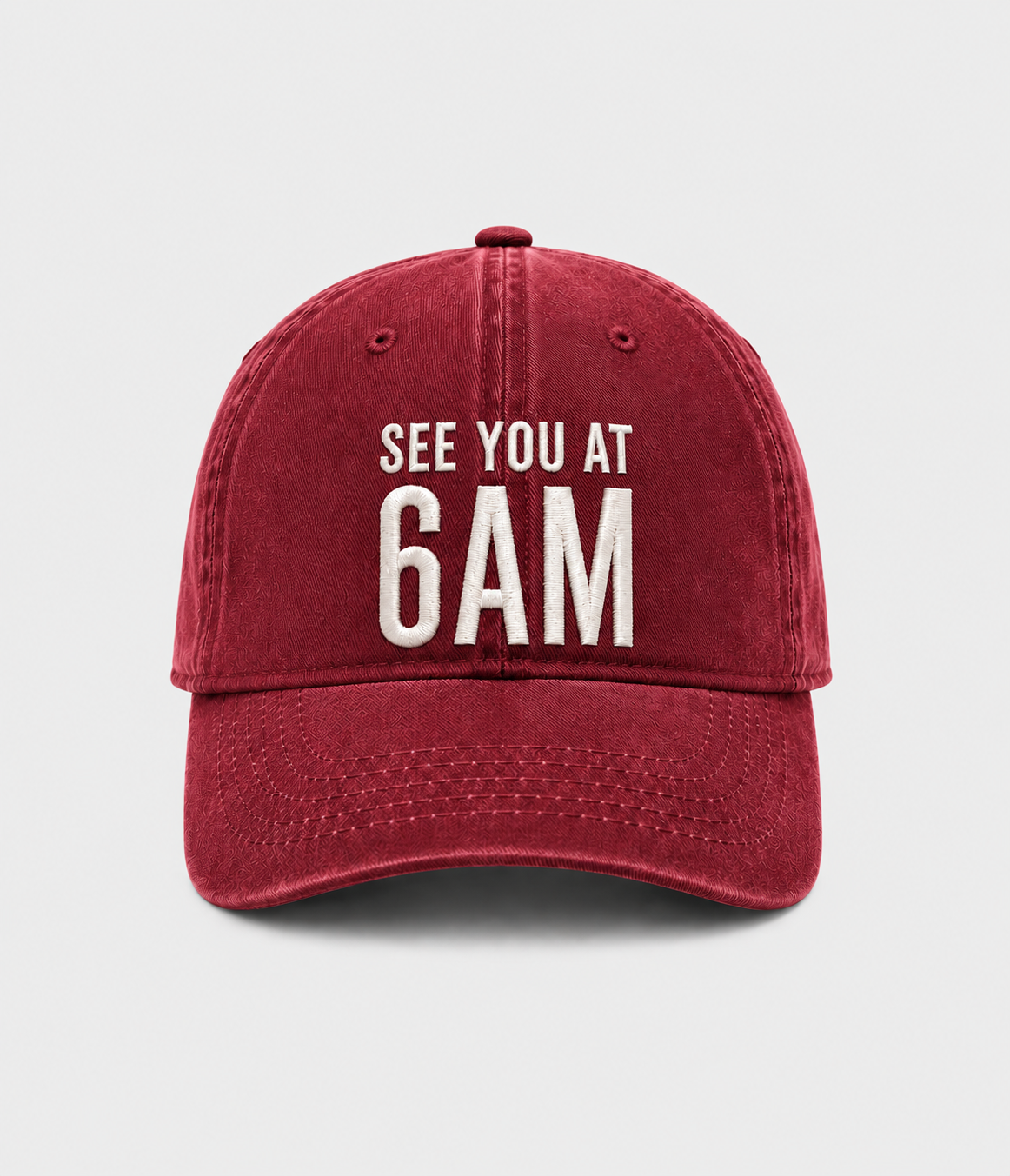 SEE YOU AT 6AM Cap