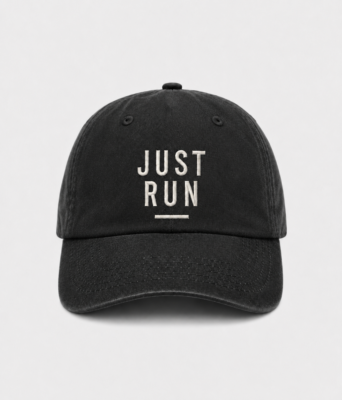 JUST RUN Dad Cap