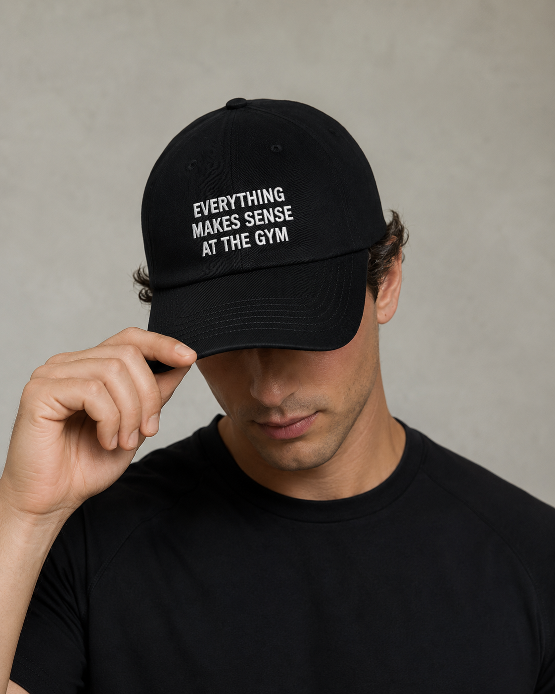 EVERYTHING MAKES SENSE AT THE GYM Cap
