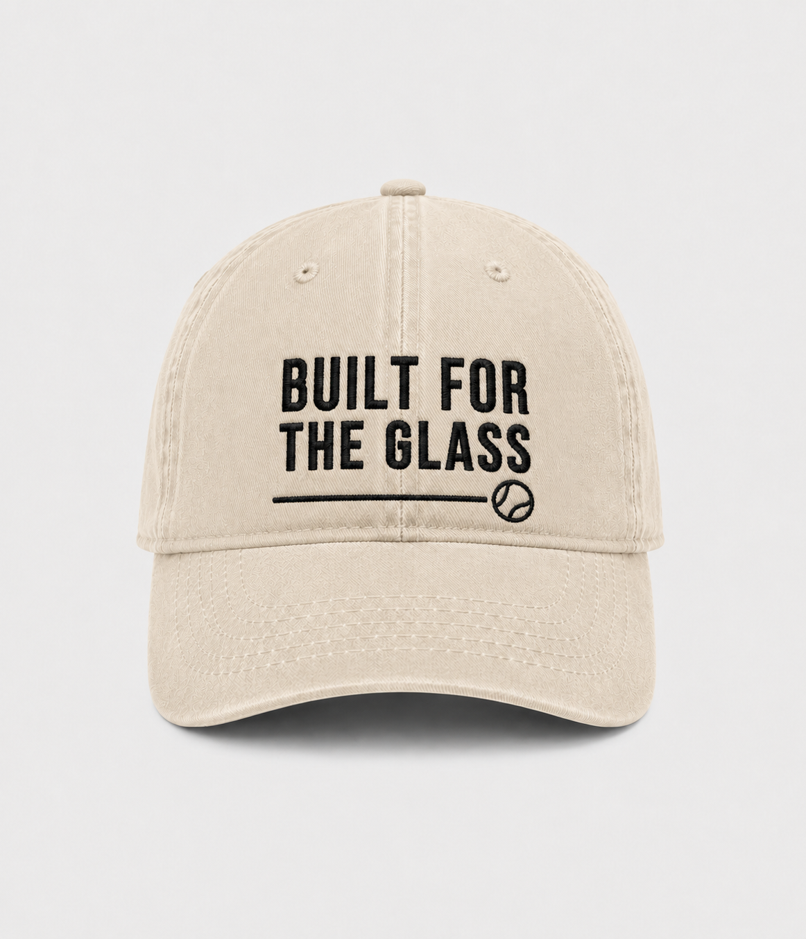 BUILT FOR THE GLASS Dad Cap