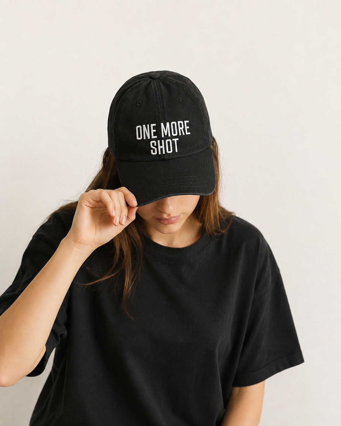 ONE MORE SHOT Dad Cap