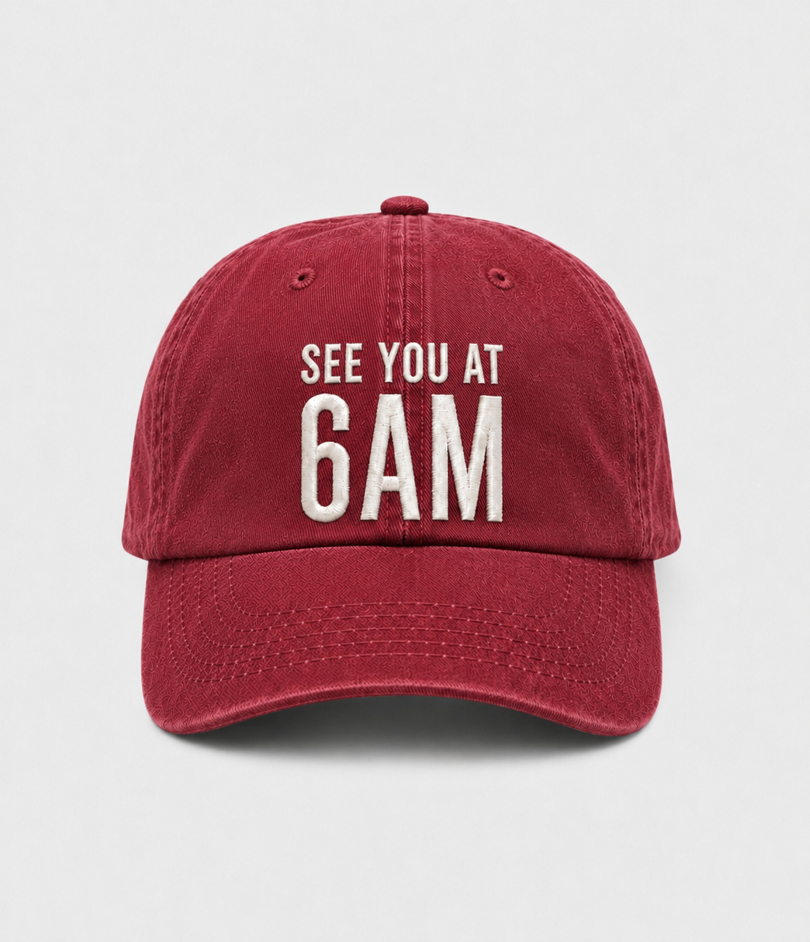 SEE YOU AT 6AM Dad Cap