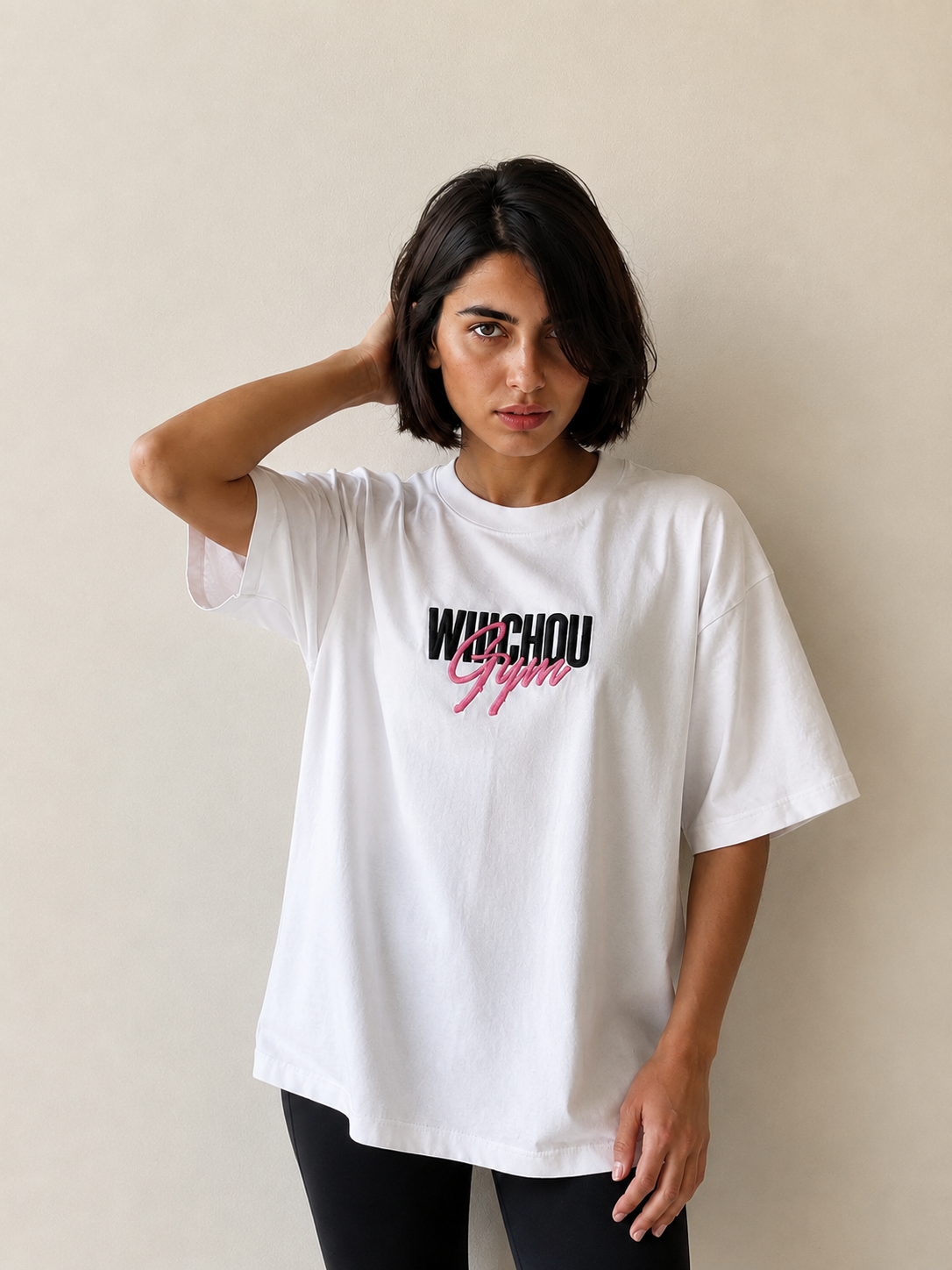 WHICHOU GYM TEE - Pink Edition