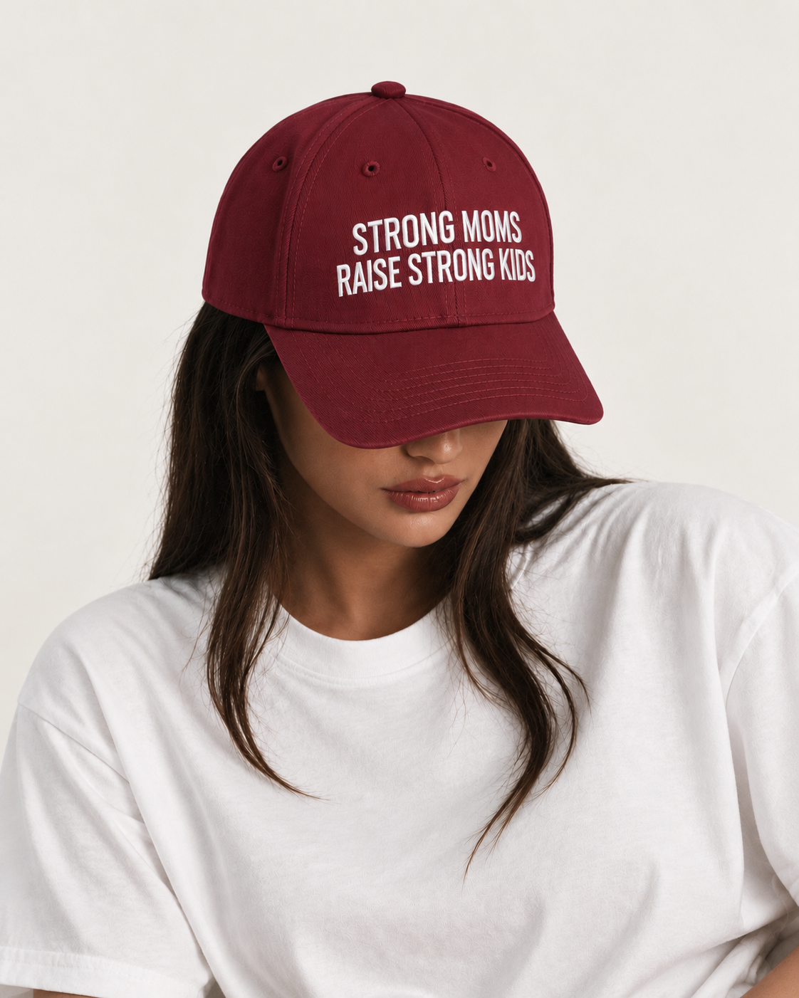 STRONG MOMS RAISE STRONG KIDS Structured Cap