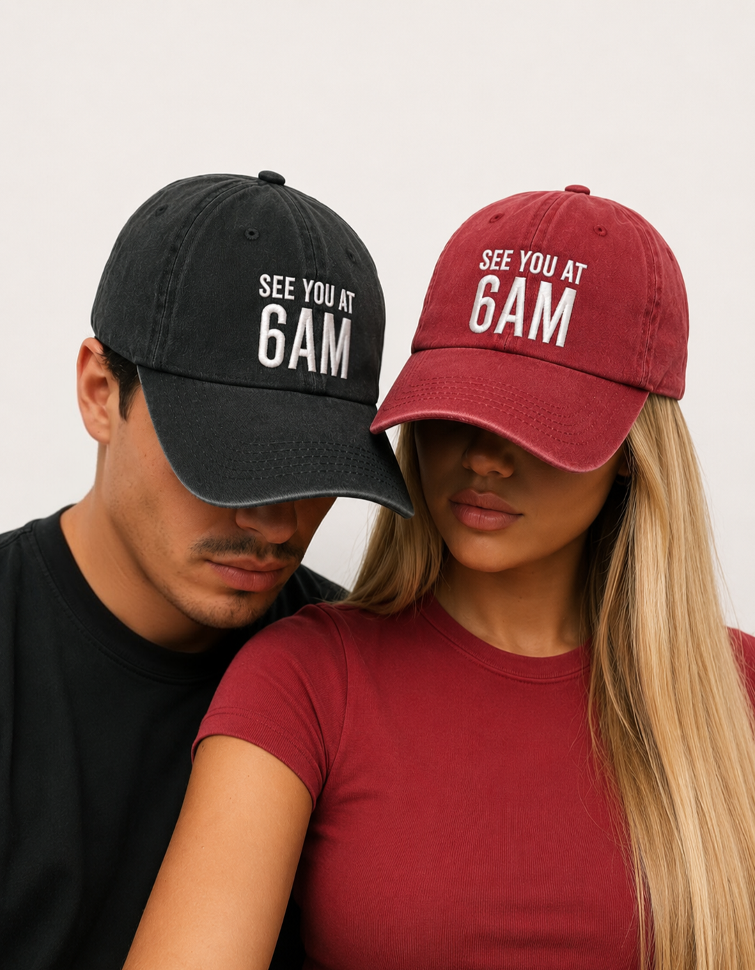 SEE YOU AT 6AM Dad Cap