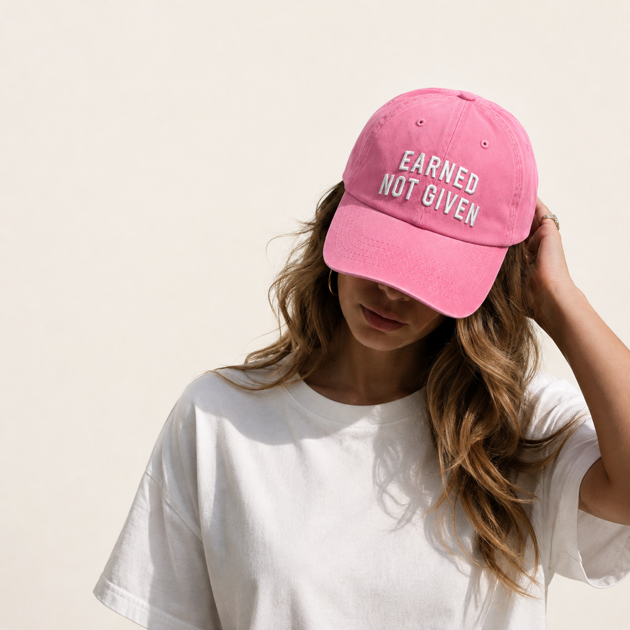 EARNED NOT GIVEN Dad Cap