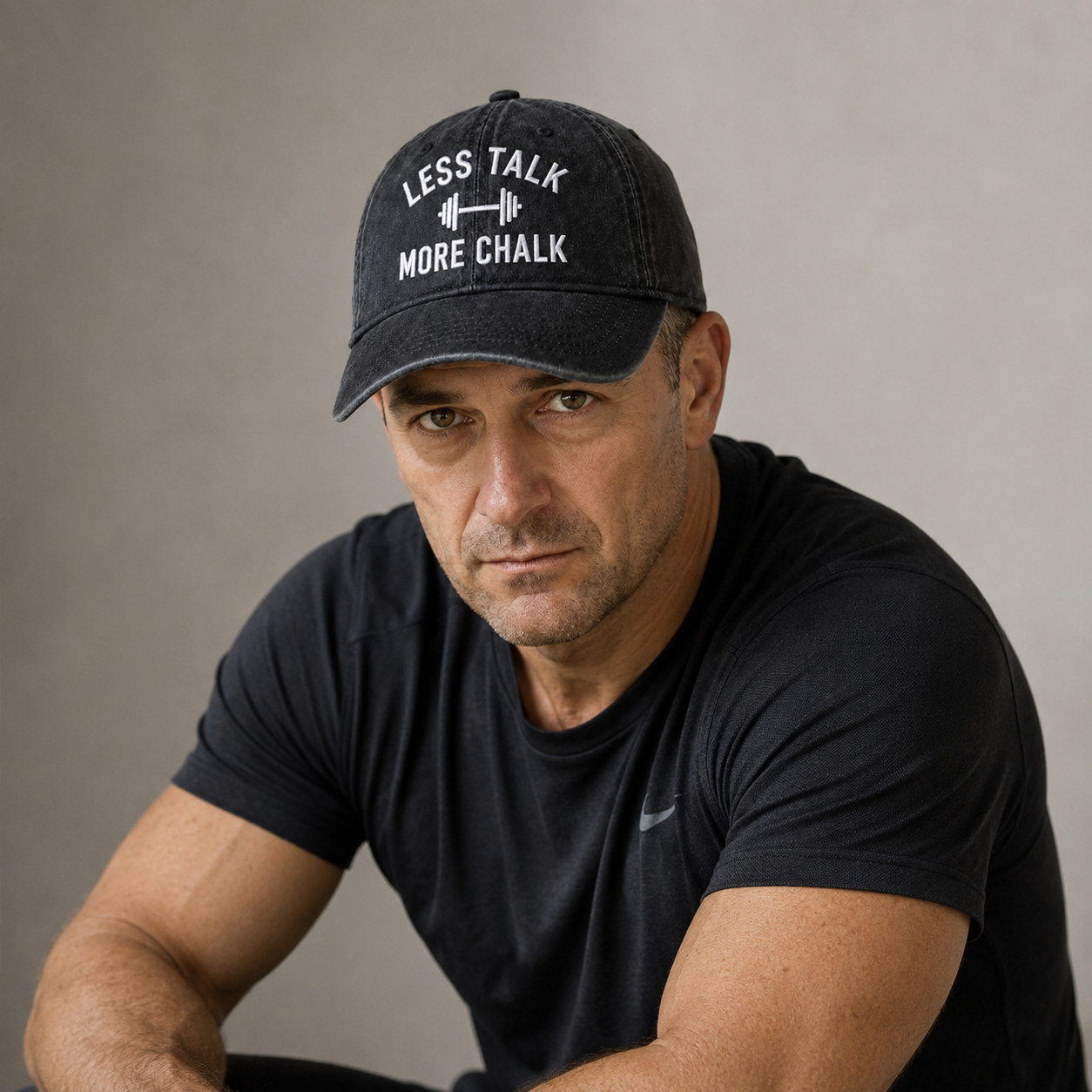 LESS TALK MORE CHALK CAP