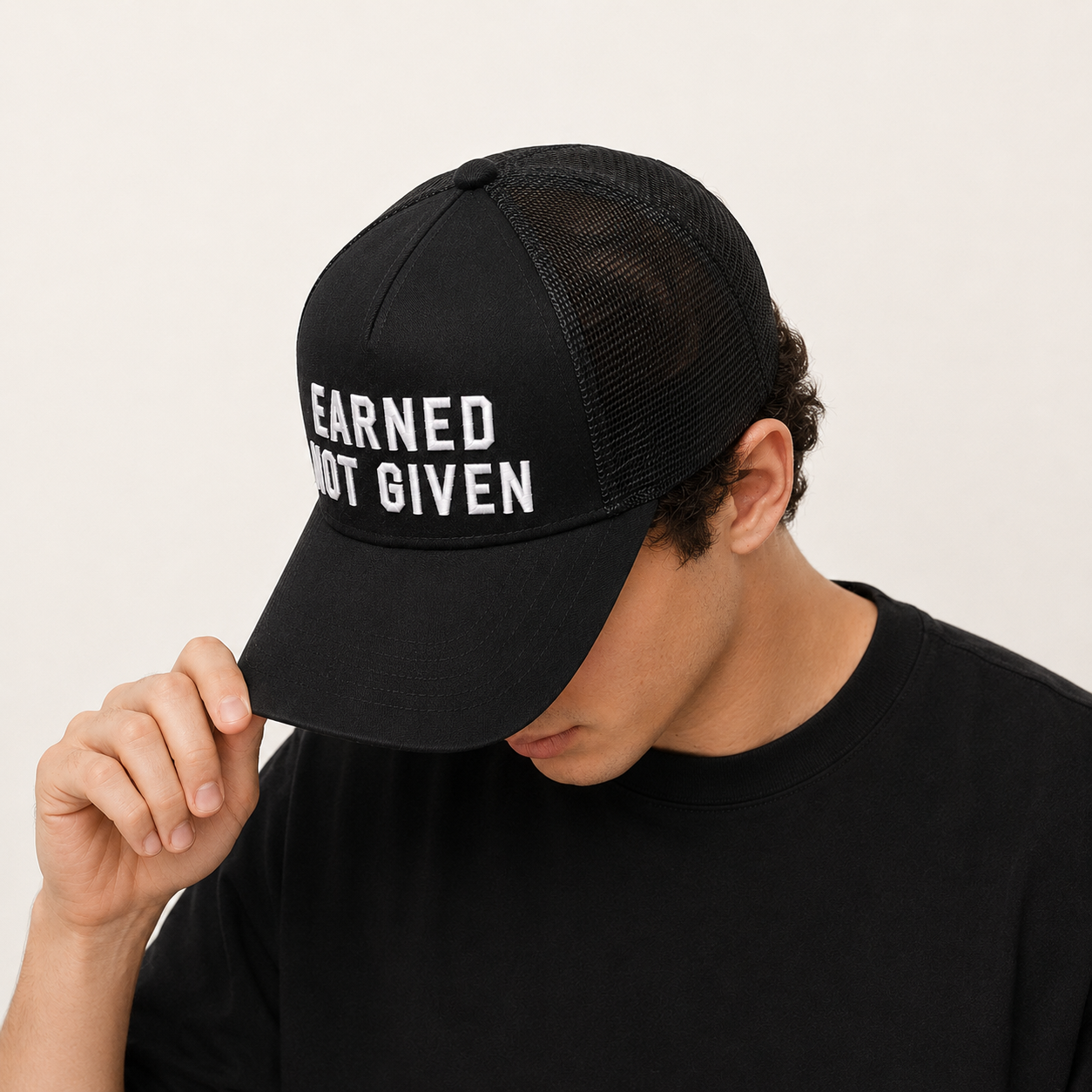 Earned Not Given Trucker Cap