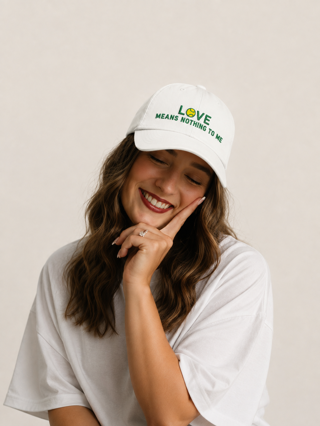 LOVE MEANS NOTHING Dad Cap